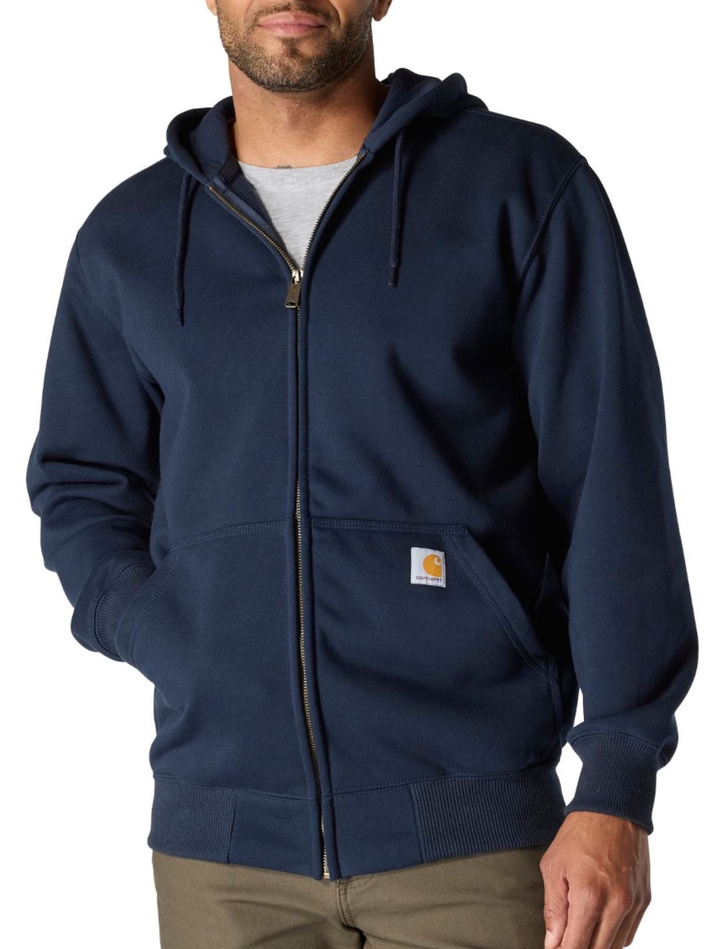 NWT Carhartt Men's Paxton Rain Defender Heavyweight Hooded Sweatshirt